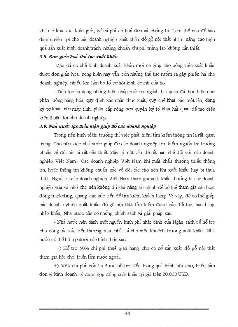 image for page Giải pháp thúc đẩy hoạt động xuất nhập khẩu đồ gỗ nội thất của công ty cổ phần Đại Châu