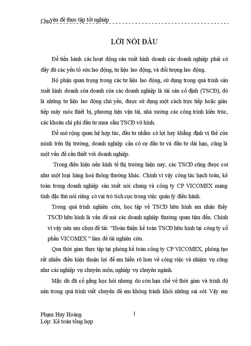 image for page Hoàn thiện Công tác Kế toán TSCĐ hữu hình