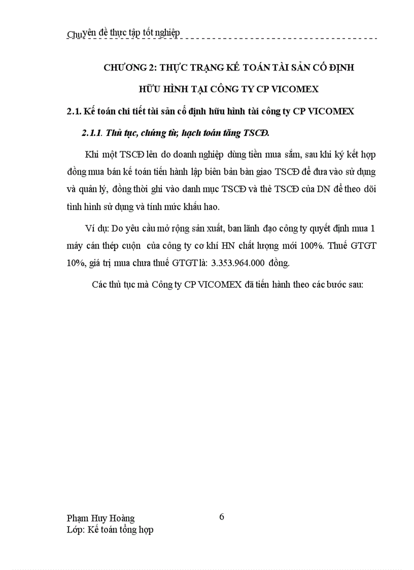 image for page Hoàn thiện Công tác Kế toán TSCĐ hữu hình