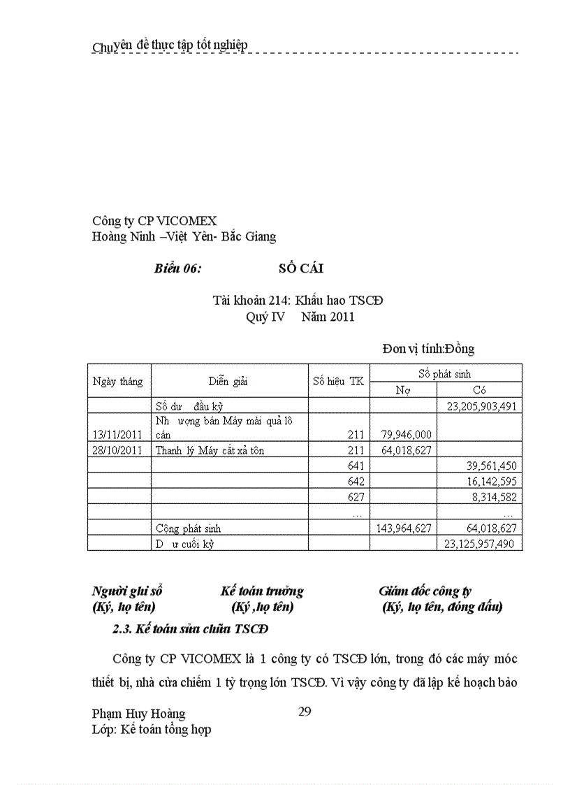 image for page Hoàn thiện Công tác Kế toán TSCĐ hữu hình
