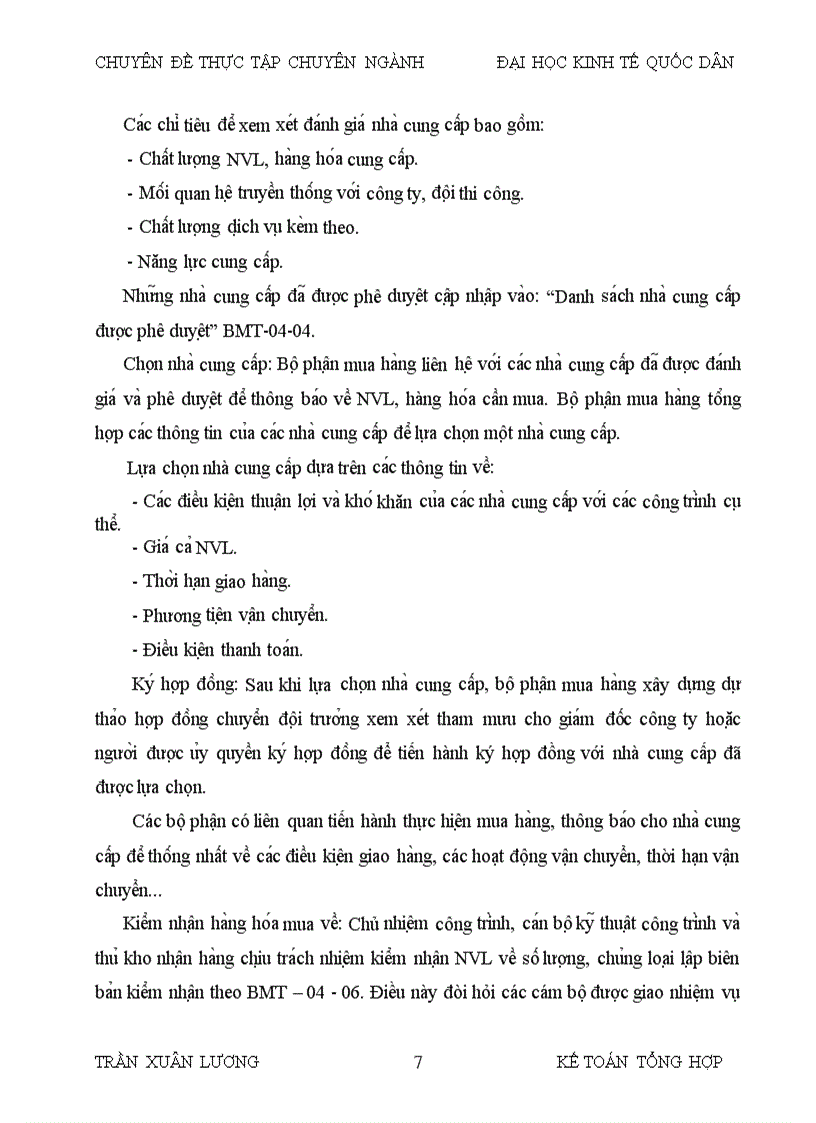 image for page Hoàn thiện kế toán nguyên vật liệu tại công ty cổ phần sông hồng THĂNG LONG