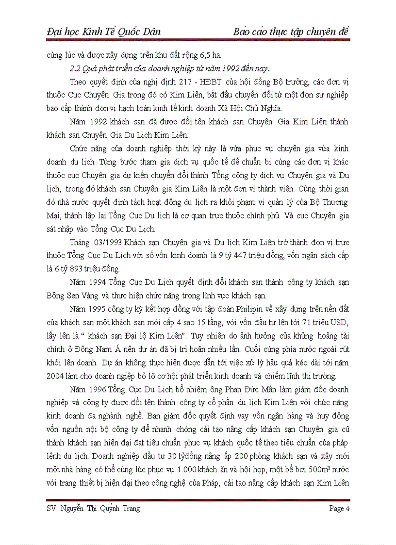 image for page Hoàn thiện công tác tuyển dụng và đào tạo nhân sự tại công ty cổ phần Du Lịch Kim Liên