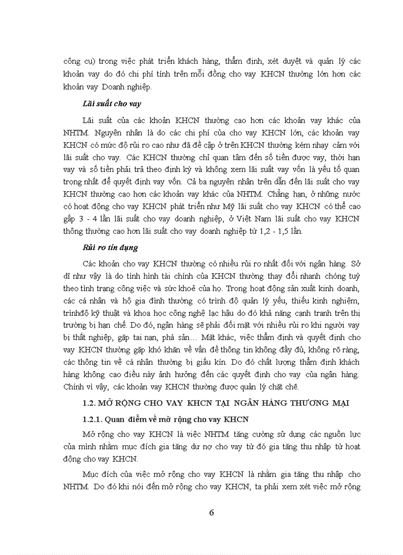 image for page Mở rộng cho vay khách hàng cá nhân tại ngân hàng TMCP Á Châu Chi nhánh Hà Nội