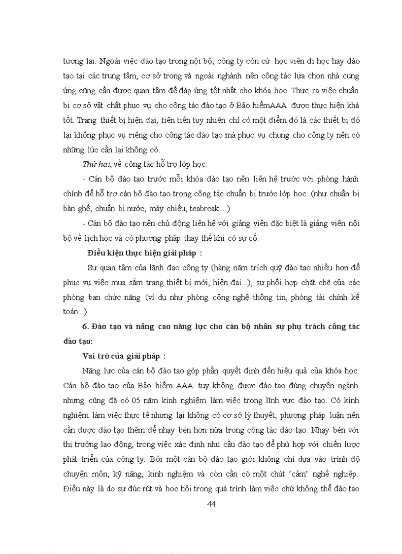 image for page Thực trạng công tác đào tạo và phát triển nguồn nhân lực tại Công ty CP Bảo hiểm AAA Chi nhánh Hà Nộ