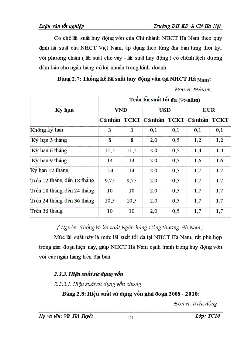 image for page Một số giải pháp mở rộng huy động vốn tại chi nhánh NHCT tỉnh Hà Nam