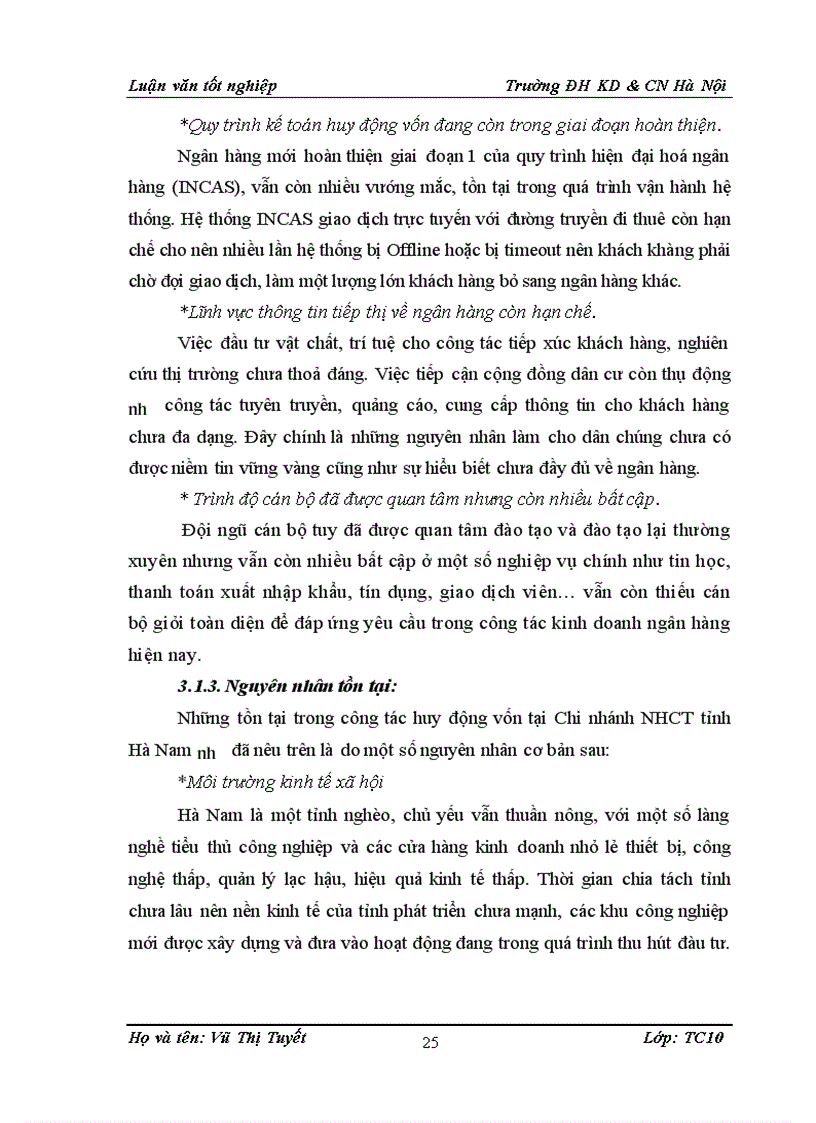 image for page Một số giải pháp mở rộng huy động vốn tại chi nhánh NHCT tỉnh Hà Nam