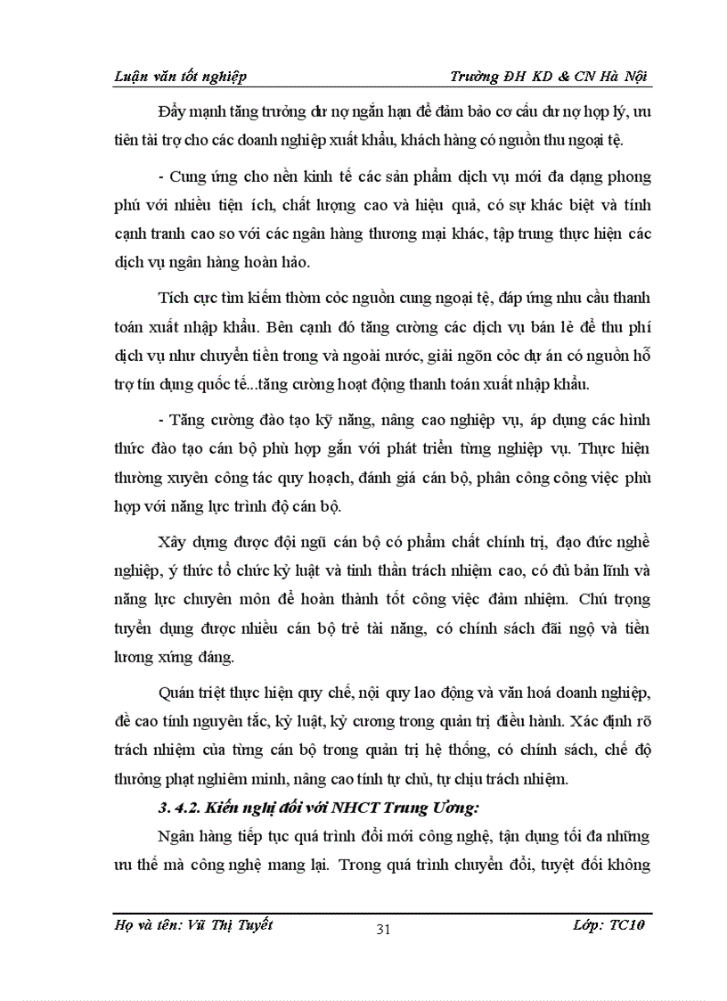 image for page Một số giải pháp mở rộng huy động vốn tại chi nhánh NHCT tỉnh Hà Nam