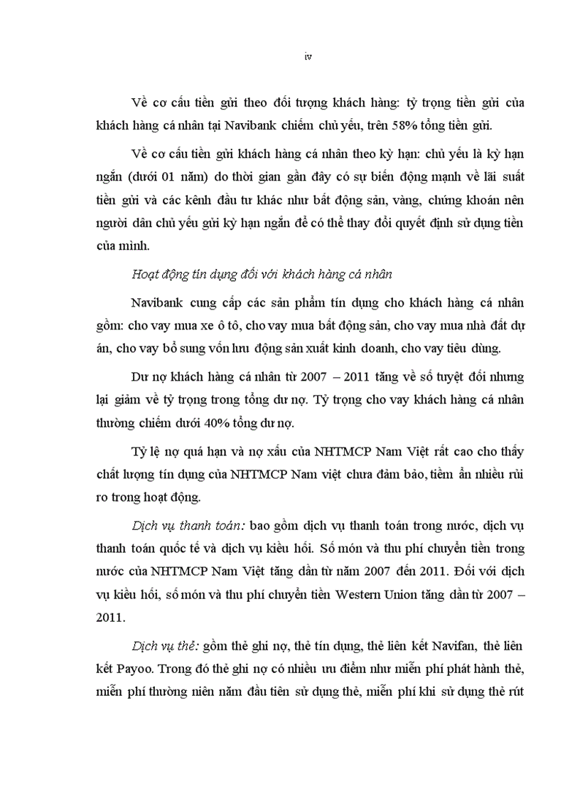 image for page Phát triển dịch vụ khách hàng cá nhân tại Ngân hàng thương mại cổ phần Nam Việt