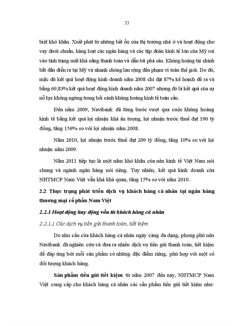 image for page Phát triển dịch vụ khách hàng cá nhân tại Ngân hàng thương mại cổ phần Nam Việt