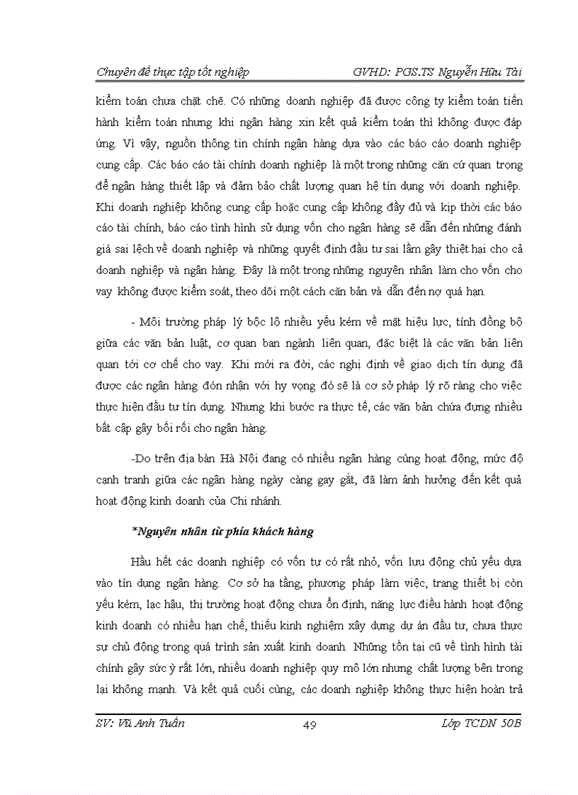 image for page Nâng cao chất lượng tín dụng đối với doanh nghiệp vừa và nhỏ tại ngân hàng Việt Nam Thịnh Vượng VPbank Chi nhánh Đông Đô