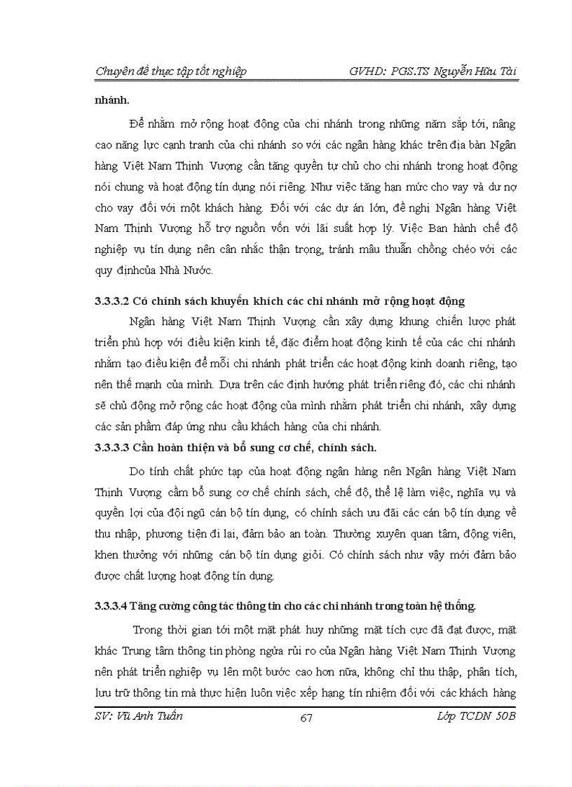 image for page Nâng cao chất lượng tín dụng đối với doanh nghiệp vừa và nhỏ tại ngân hàng Việt Nam Thịnh Vượng VPbank Chi nhánh Đông Đô