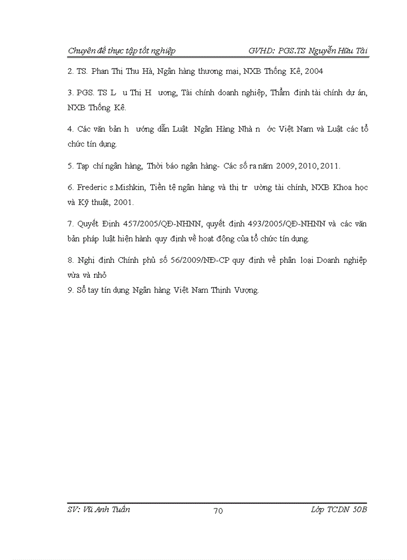 image for page Nâng cao chất lượng tín dụng đối với doanh nghiệp vừa và nhỏ tại ngân hàng Việt Nam Thịnh Vượng VPbank Chi nhánh Đông Đô