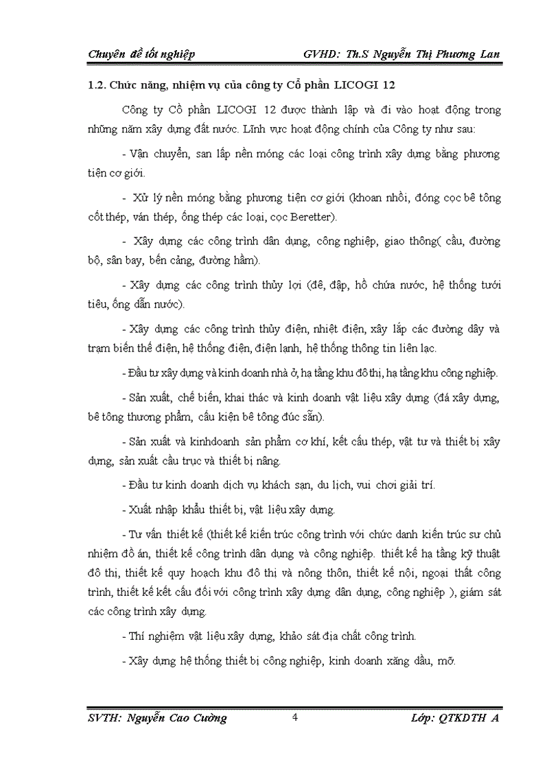 image for page Hoàn thiện công tác quản trị nguồn nhân lực tại Công ty Cổ phần LICOGI 12