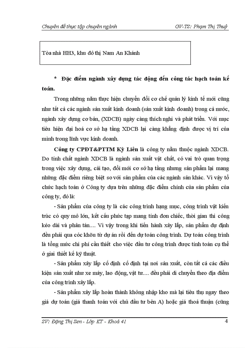 image for page Kế toán tập hợp chi phí sản xuất và tính giá thành sản phẩm của Công ty CPĐT PTTM Kỳ Liên