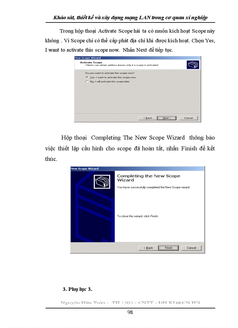 image for page Khảo Sát Thiết Kế và Xây Dựng Mạng Lan Trong Cơ Quan Xí Nghiệp