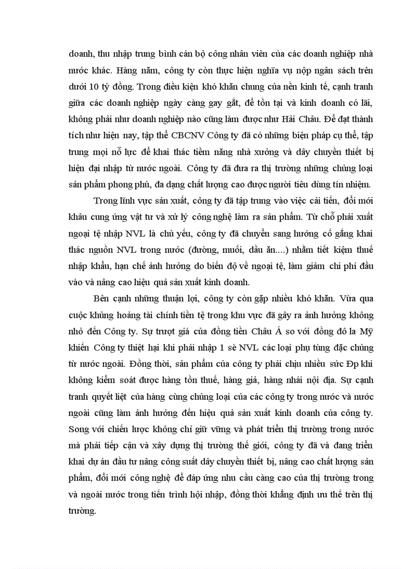image for page Tổ chức công tác kế toán nguyên vật liệu công cụ dụng cụ tại công ty bánh kẹo Hải Châu