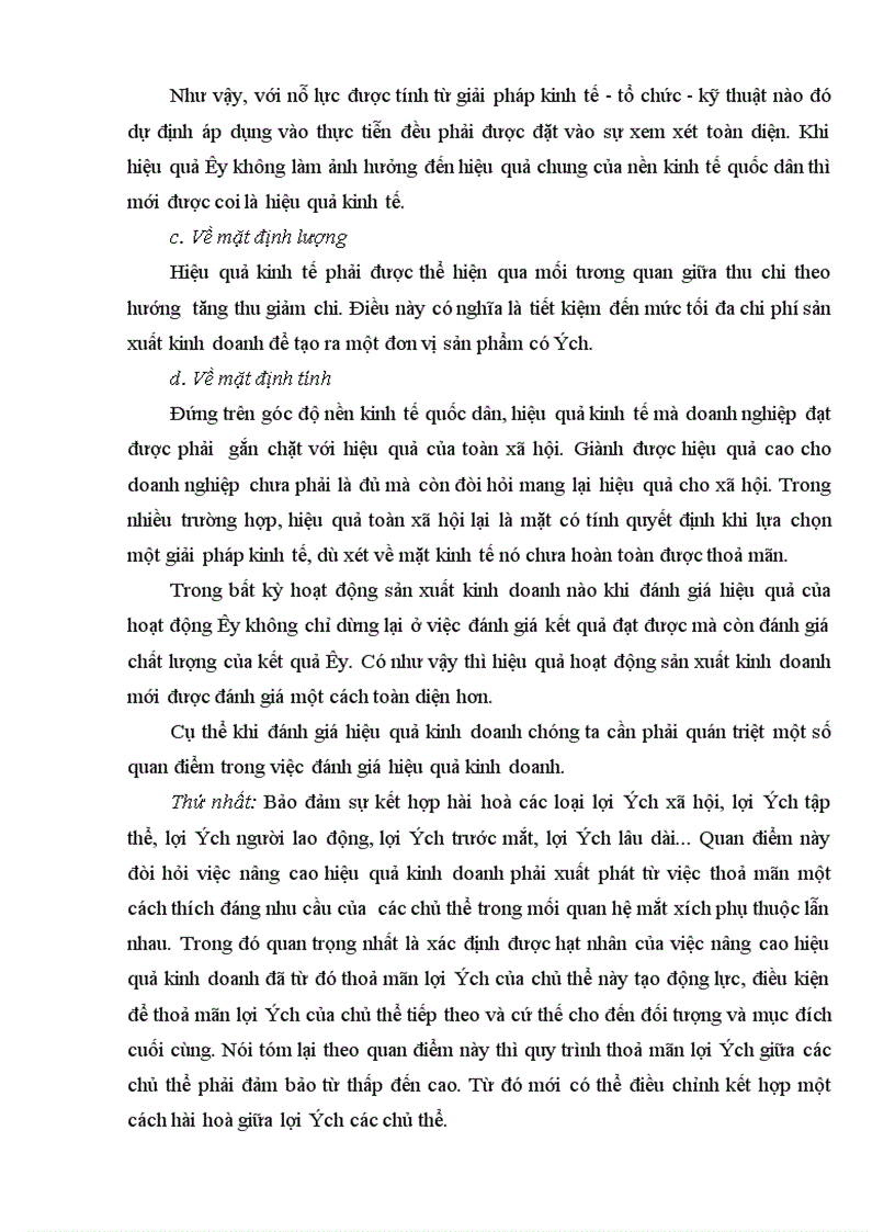 image for page Hiệu quả kinh doanh trong các doanh nghiệp