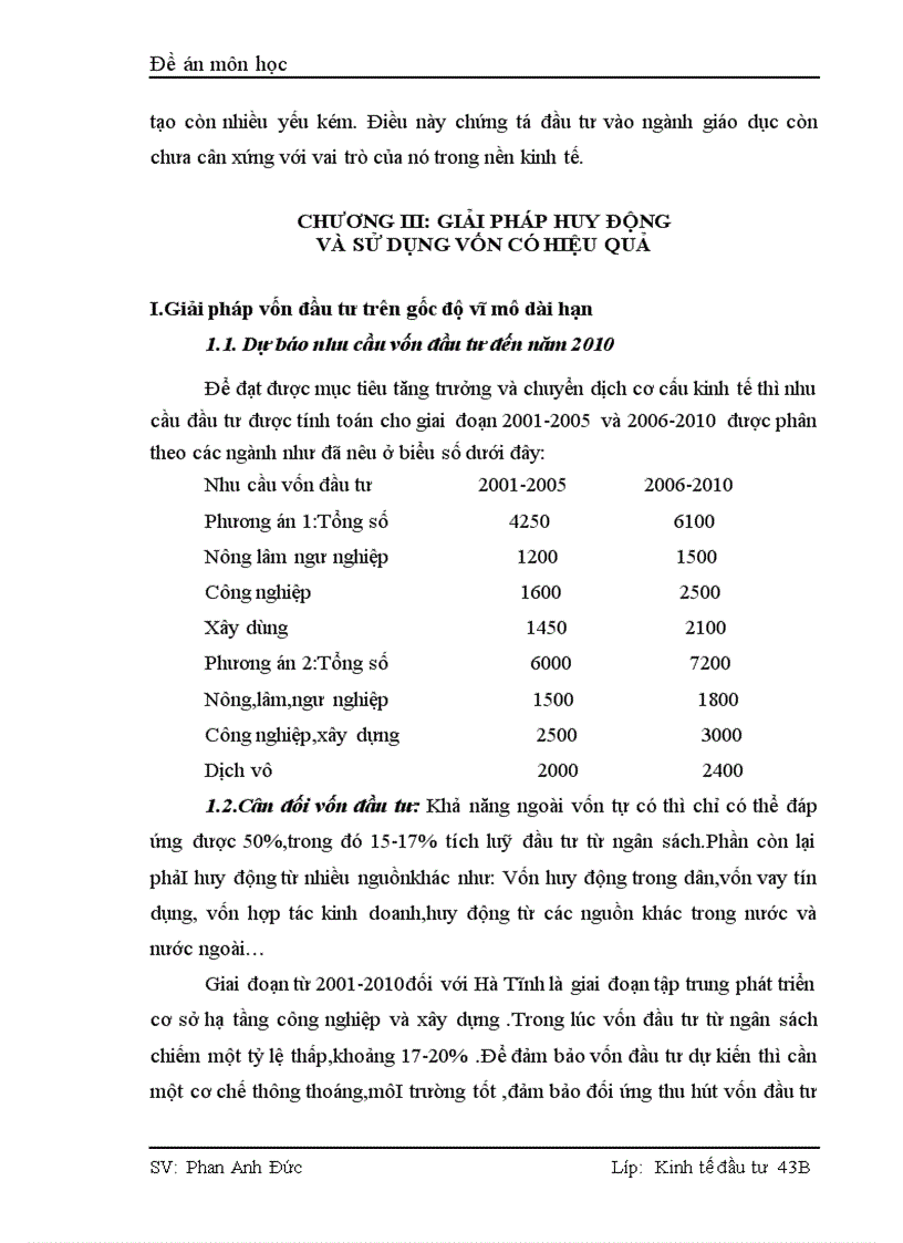 image for page Thực trạng và giải pháp nhằm thu hút và sử dụng vốn đầu tư có hiệu quả tại Hà Tĩnh