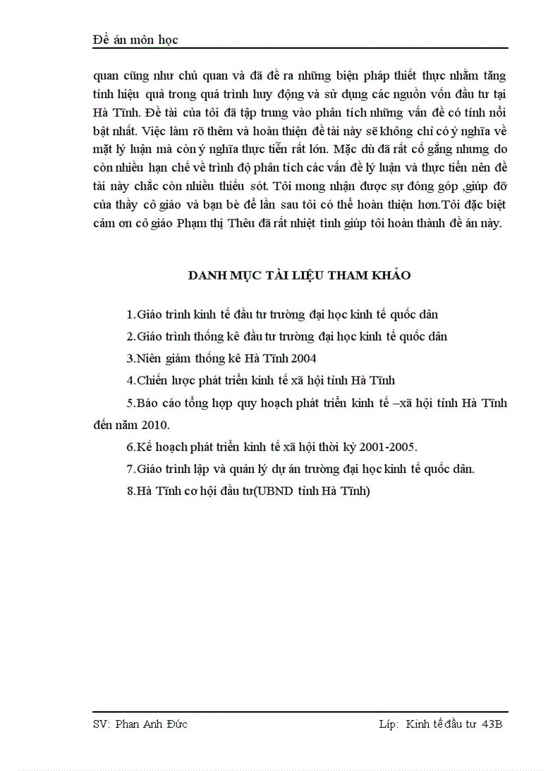 image for page Thực trạng và giải pháp nhằm thu hút và sử dụng vốn đầu tư có hiệu quả tại Hà Tĩnh