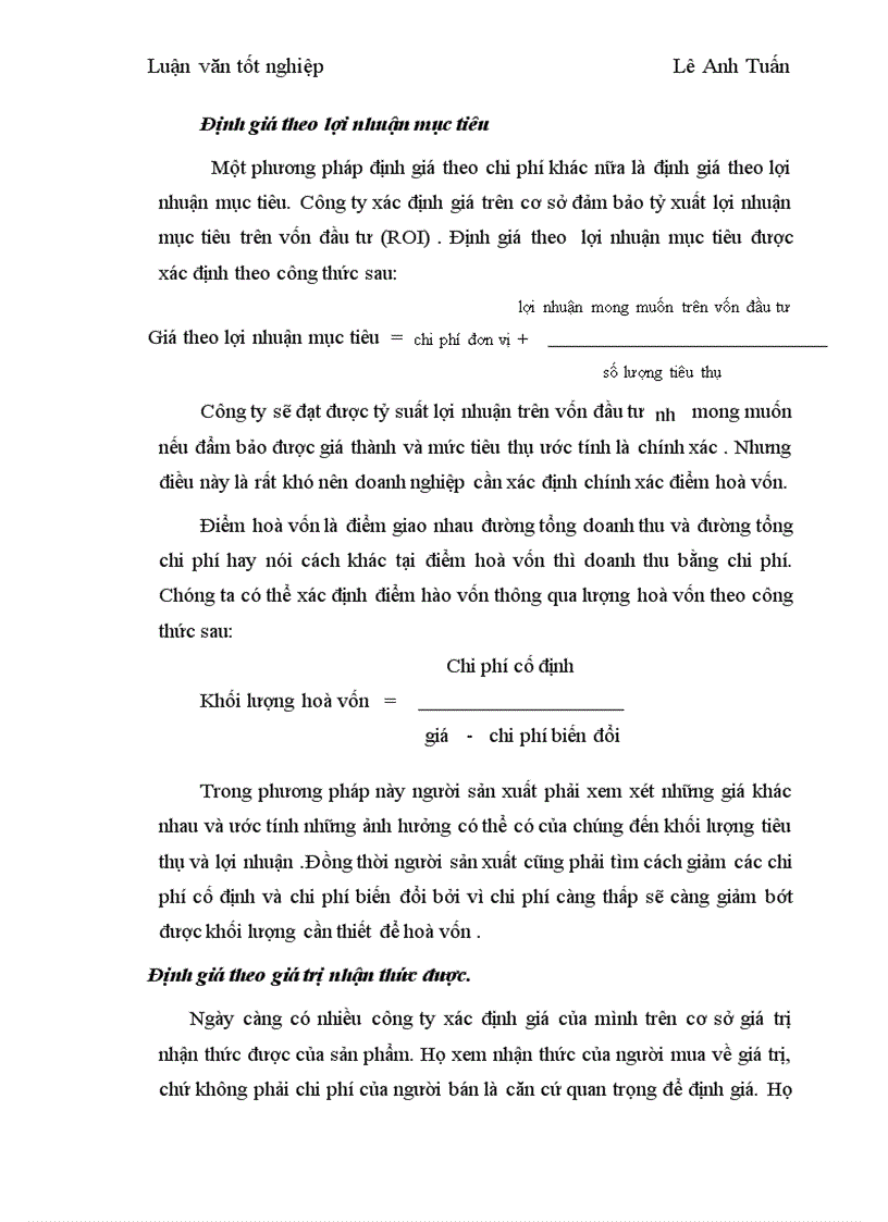 image for page Hoàn thiện chính sách giá nhằm thu hút khách đến khách sạn Hoàng Hà Hà Nội