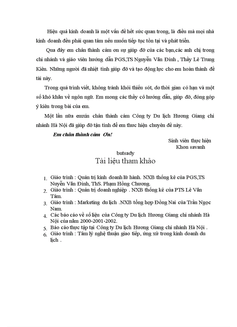 image for page Hoàn thiện hoạt động tổ chức thực hiện chương trình du lịch tại Công ty Du lịch Hương Giang chi nhánh Hà Nội