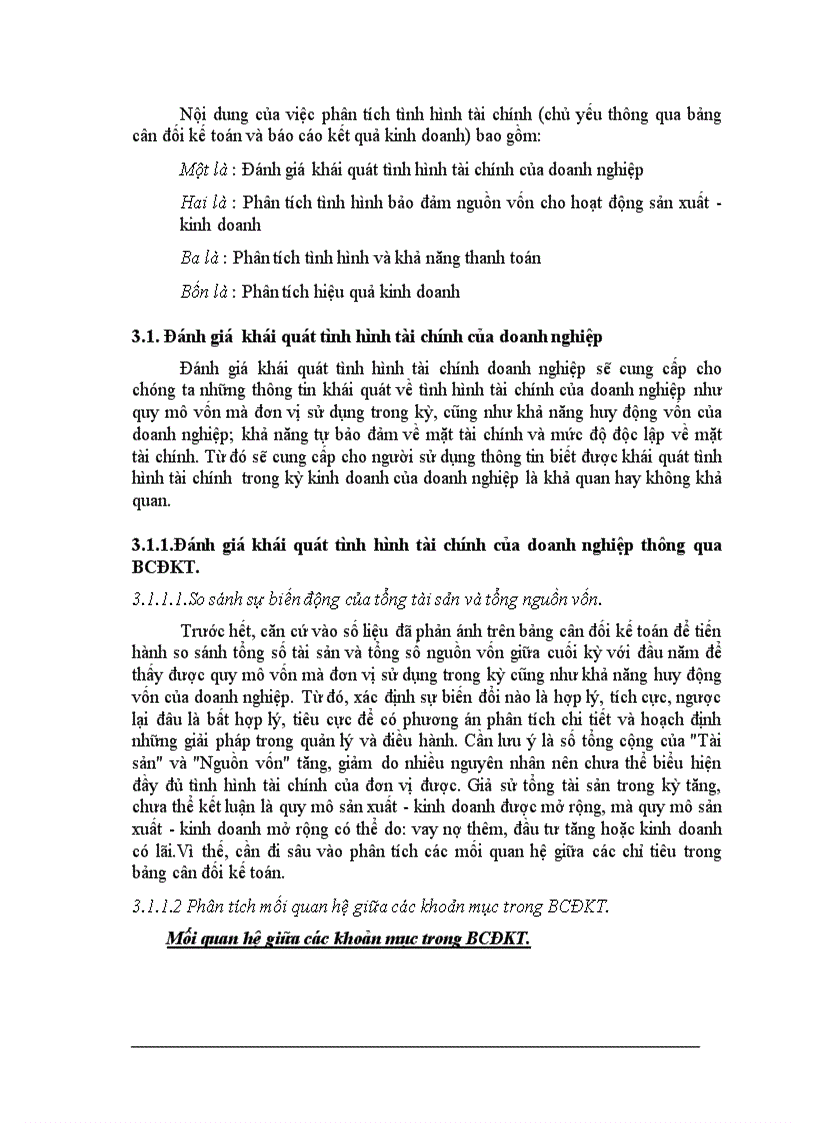 image for page Phân tích tình hình tài chính thông qua Bảng cân đối kế toán và Báo cáo kết quả kinh doanh nhằm nâng cao hiệu quả sử dụng vốn tại Xí nghiệp liên hợp Vận tải biển pha sông