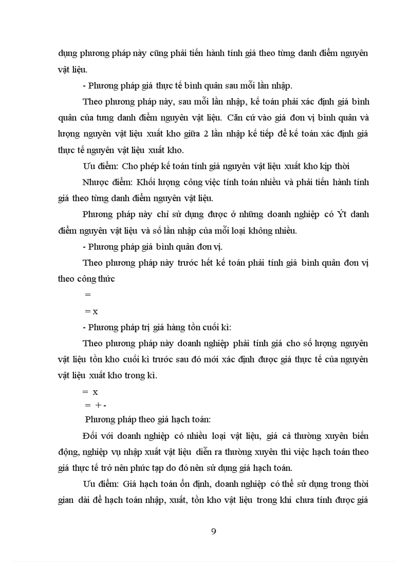 image for page Kế toán nguyên vật liệu trong các doanh nghiệp