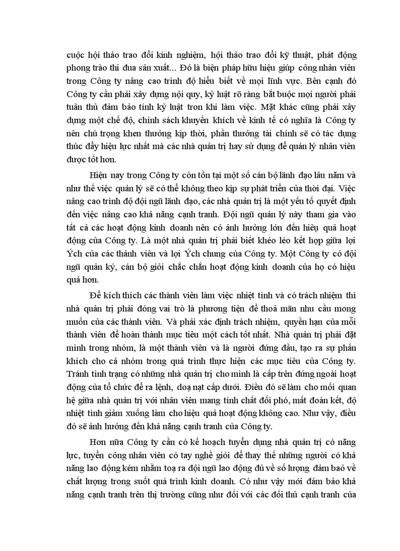 image for page Một số giải pháp nhằm nâng cao khả năng cạnh tranh của Công ty may Hồ Gươm
