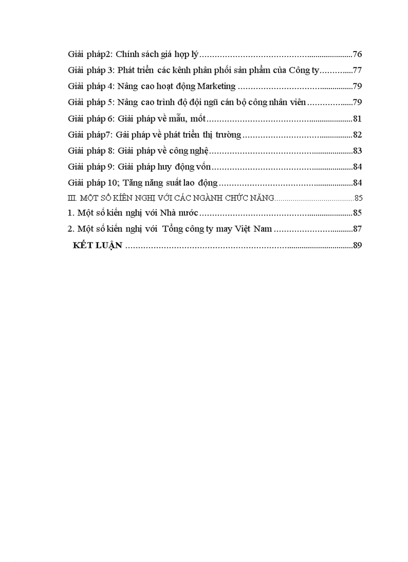image for page Một số giải pháp nhằm nâng cao khả năng cạnh tranh của Công ty may Hồ Gươm