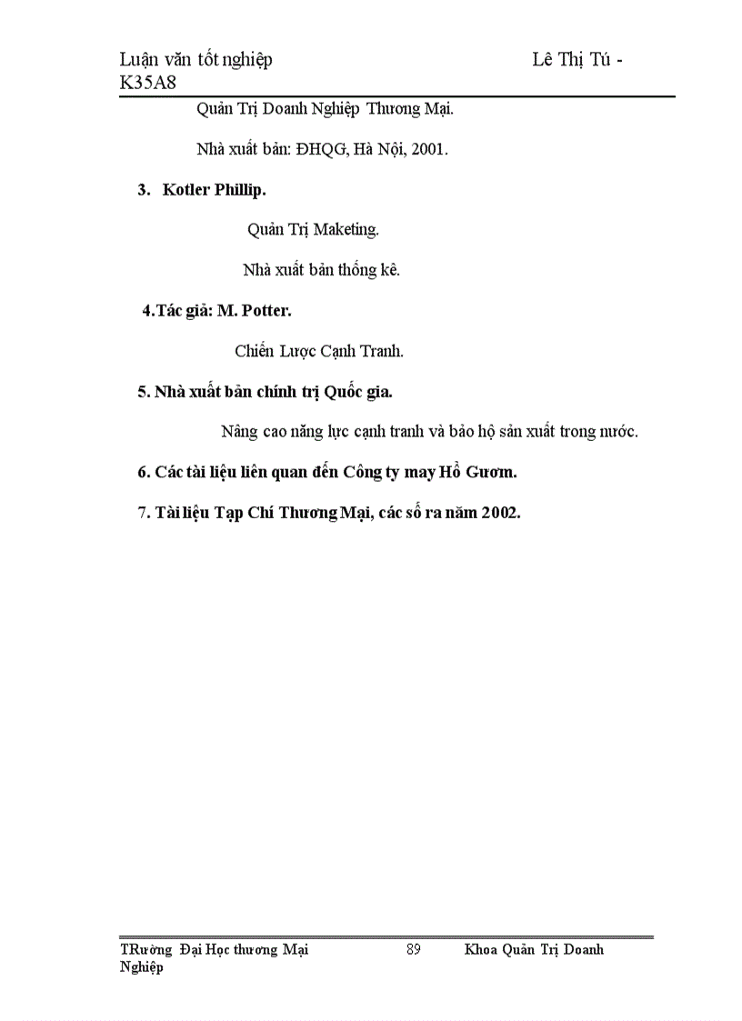 image for page Một số giải pháp nhằm nâng cao khả năng cạnh tranh của Công ty may Hồ Gươm 1