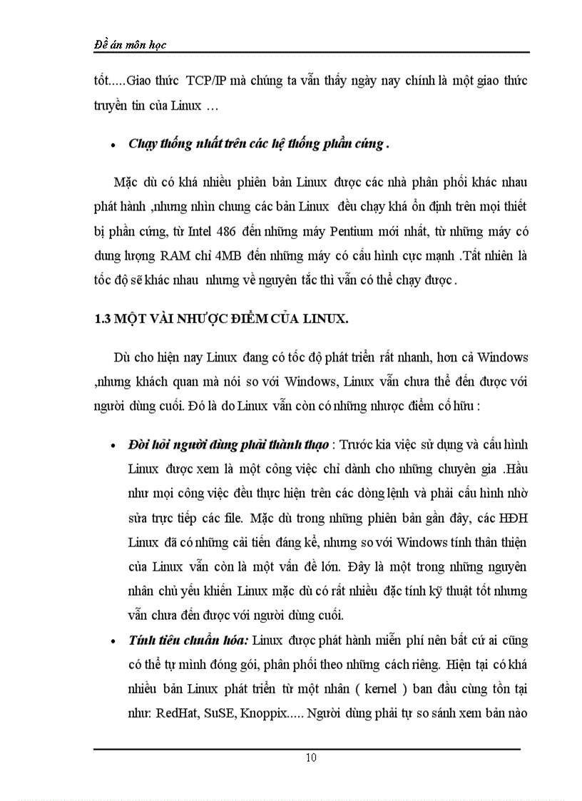 image for page Tổng quan về hệ điều hành LINUX 1