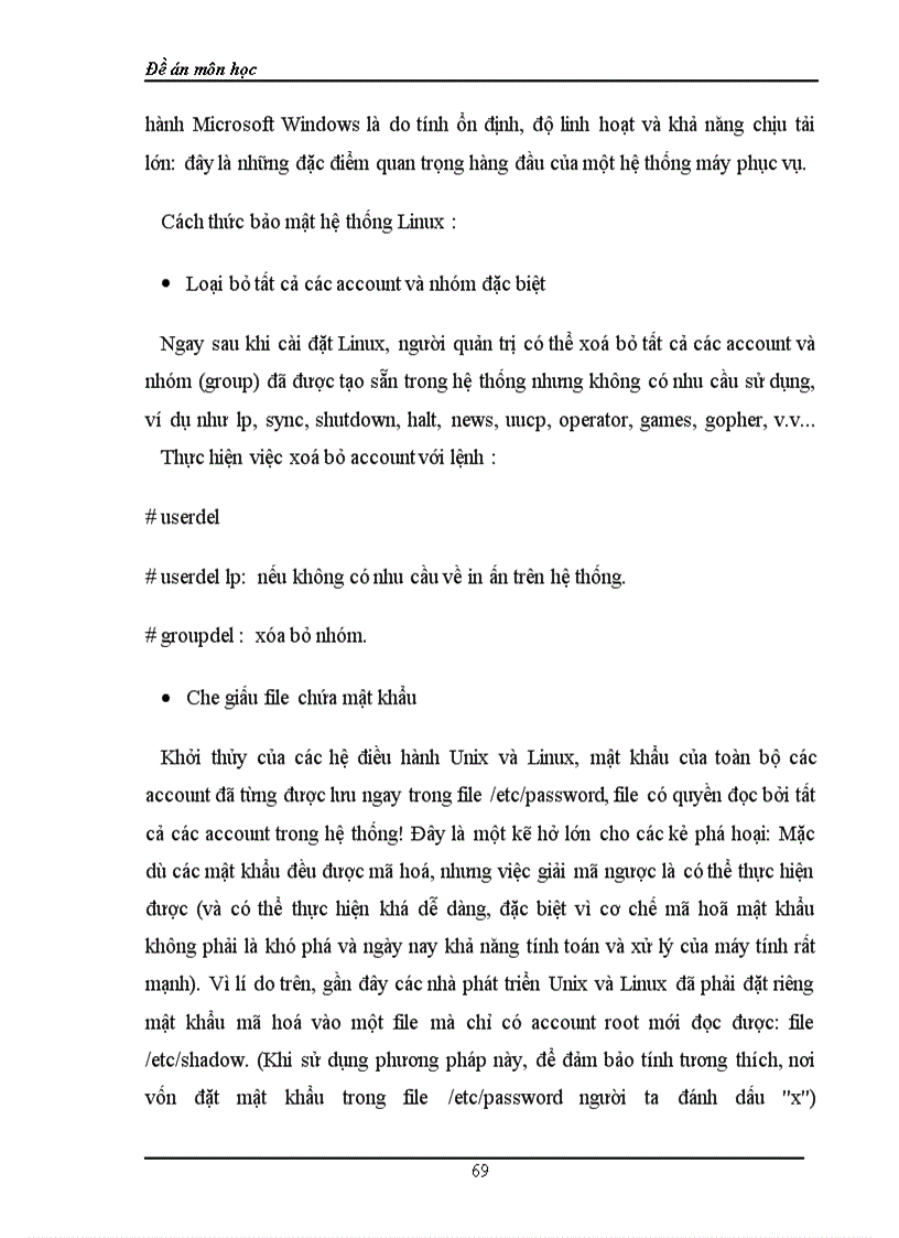 image for page Tổng quan về hệ điều hành LINUX 1