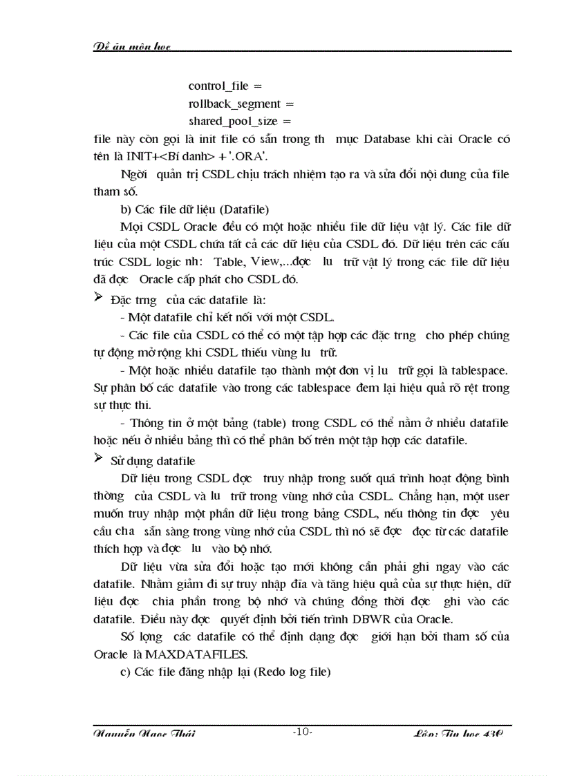 image for page Tìm hiểu Hệ Quản trị CSDL Oracle trong môi trường Windows Server 2000