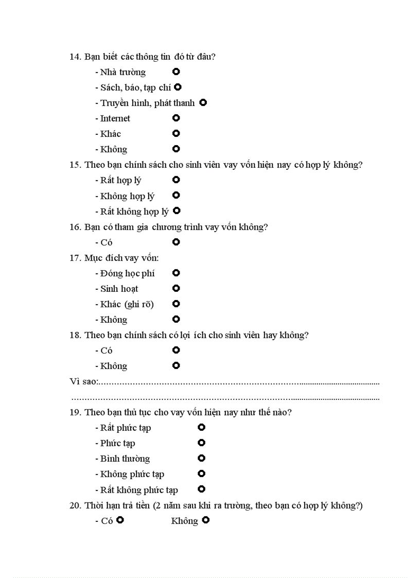 image for page Phản ứng của sinh viên thành phố Hồ Chí Minh về chính sách cho vay vốn của ngân hàng chính sách xã hội hiện nay