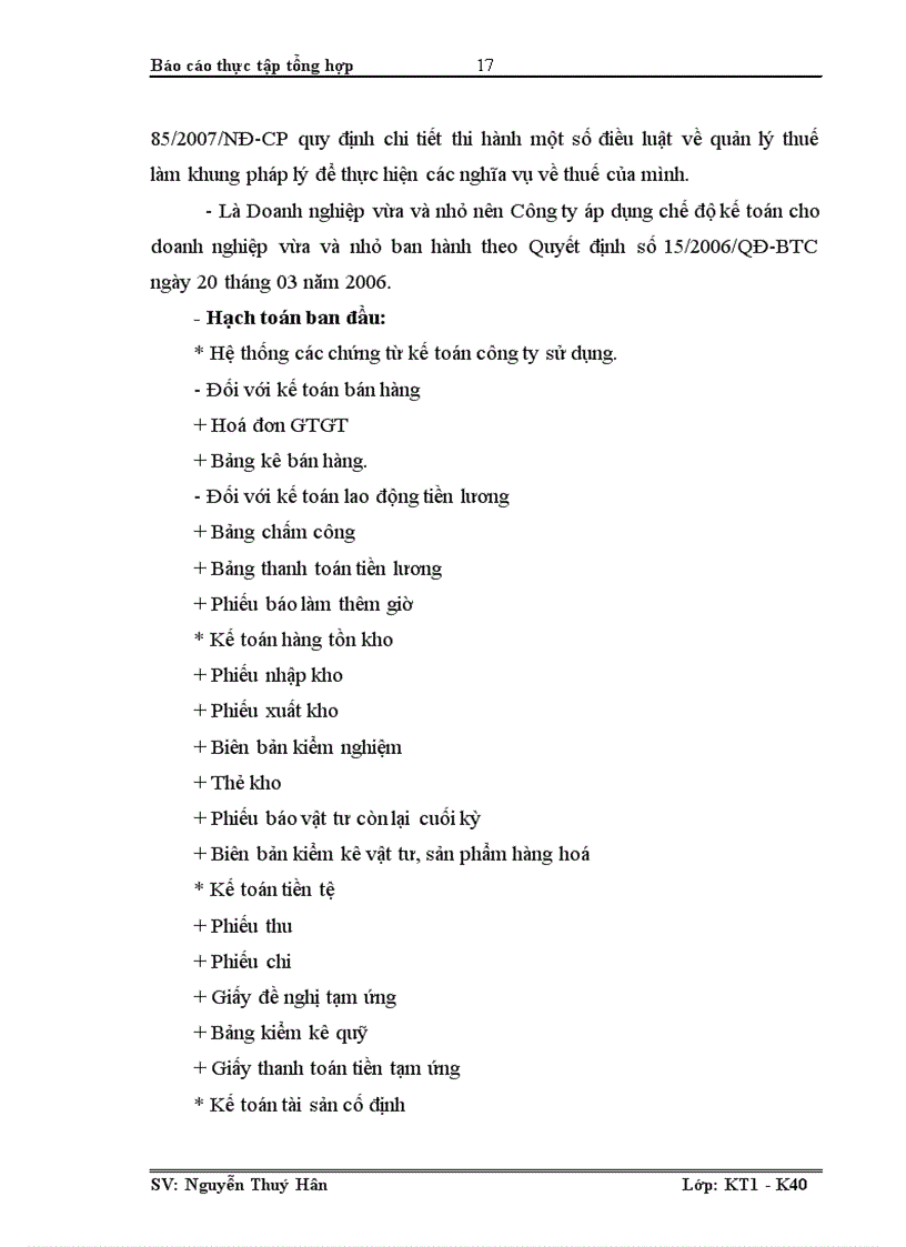 image for page Đặc điểm tổ chức hạch toán kế toán của Công ty TNHH Thương mại và dịch vụ tổng hợp Duy Vinh