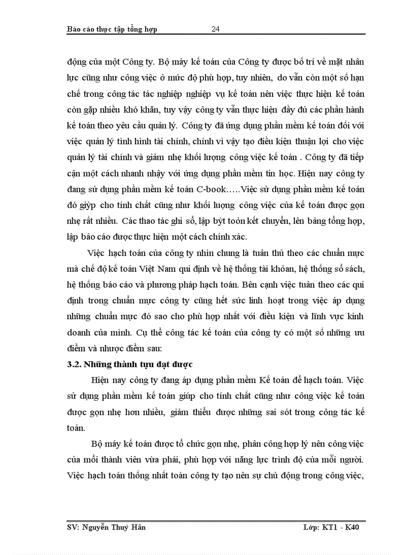 image for page Đặc điểm tổ chức hạch toán kế toán của Công ty TNHH Thương mại và dịch vụ tổng hợp Duy Vinh