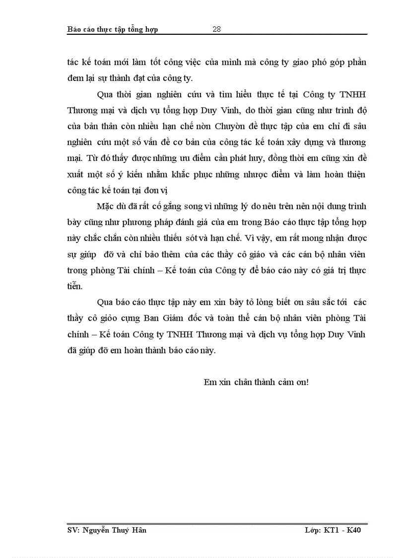 image for page Đặc điểm tổ chức hạch toán kế toán của Công ty TNHH Thương mại và dịch vụ tổng hợp Duy Vinh