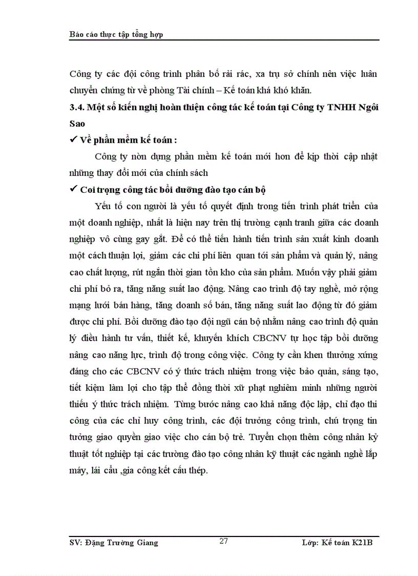 image for page Đặc điểm tổ chức hạch toán kế toán của Công ty TNHH Ngôi Sao 1