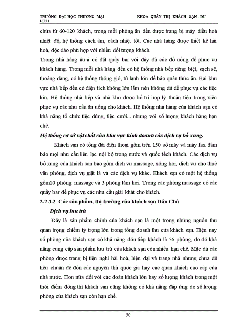 image for page Hoàn thiện chính sách giá nhằm thu hút khách đến khách sạn Dân Chủ Hà Nội