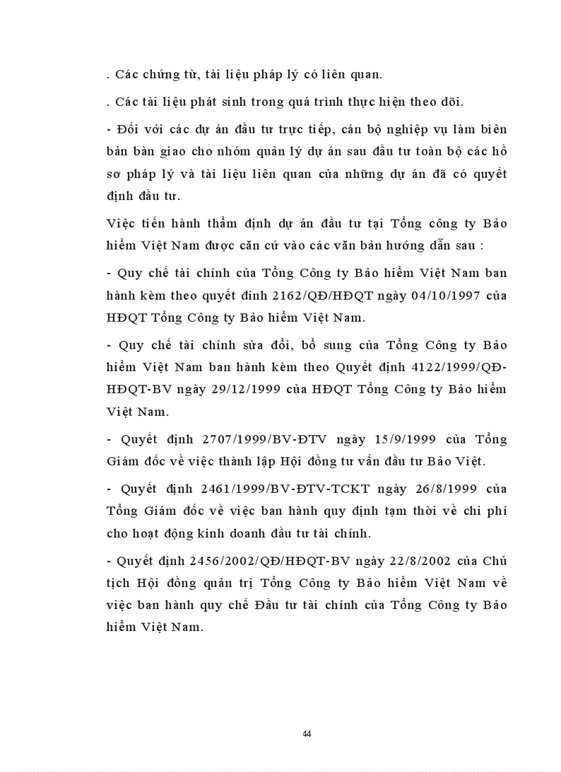 image for page Giải pháp nâng cao chất lượng thẩm định tài chính dự án đầu tư tại Tổng công ty Bảo hiểm Việt Nam