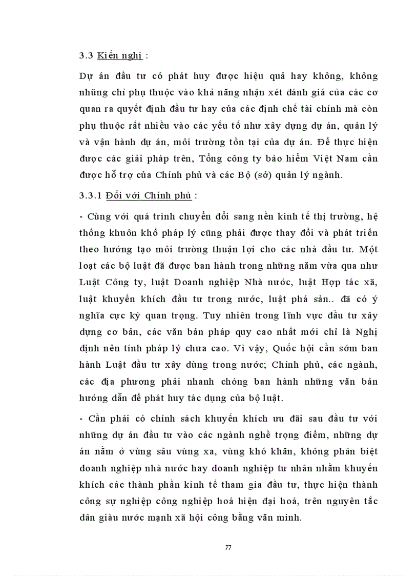 image for page Giải pháp nâng cao chất lượng thẩm định tài chính dự án đầu tư tại Tổng công ty Bảo hiểm Việt Nam