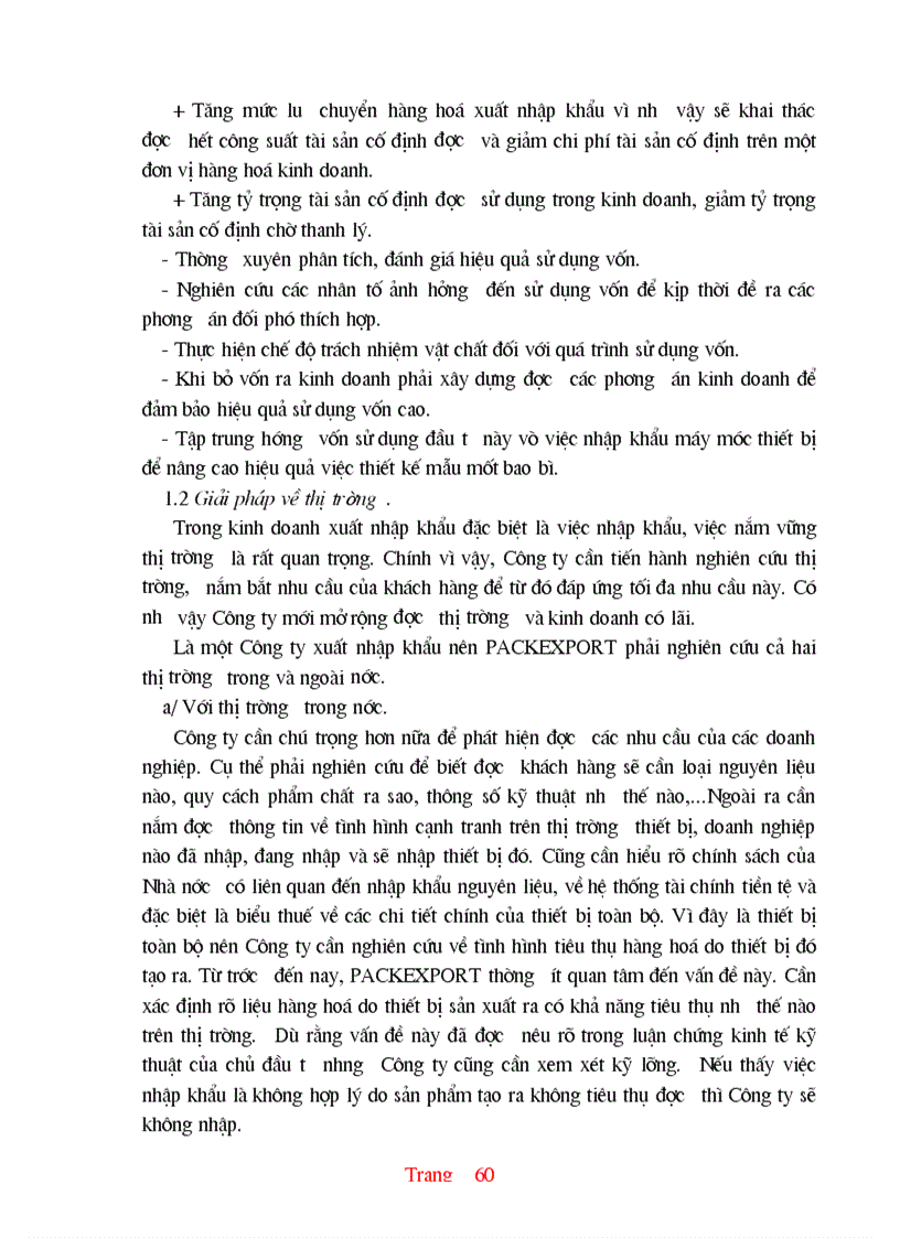 image for page Thực trạng và một số giải pháp hoàn thiện hoạt động nhập khẩu ở Công ty XNK và kỹ thuật bao bì