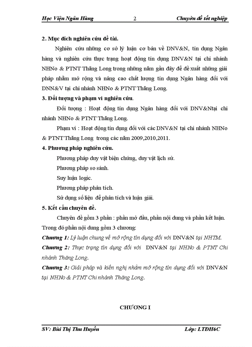 image for page Giải pháp mở rộng tín dụng đối với doanh nghiệp vừa và nhỏ tại NHNo PTNT Thăng Long