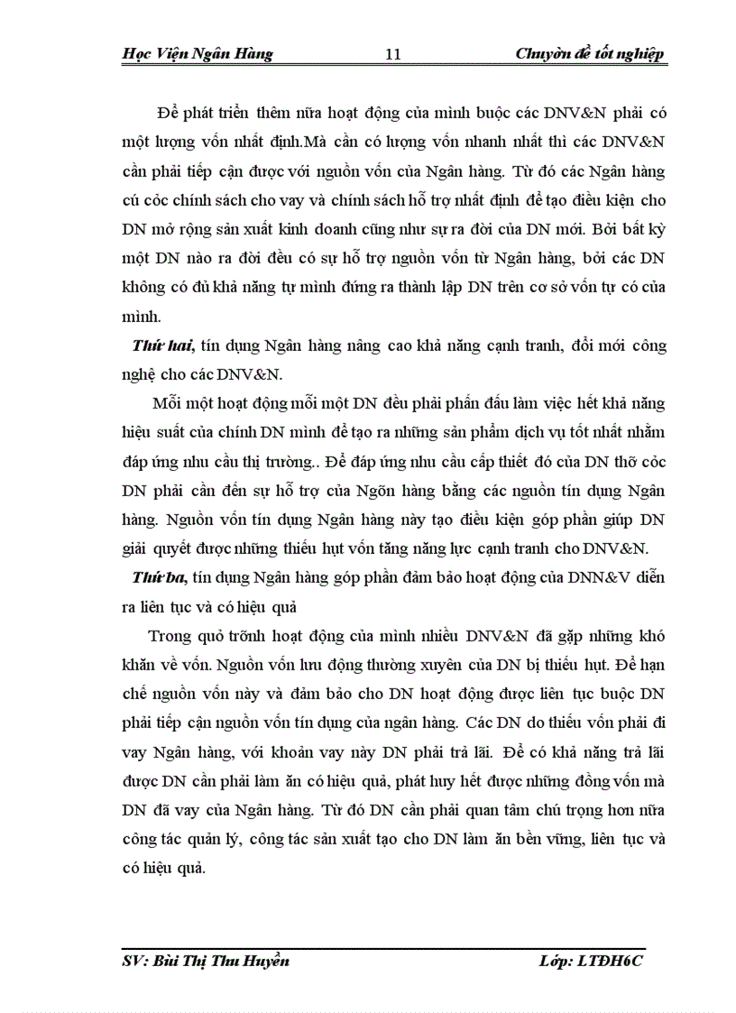 image for page Giải pháp mở rộng tín dụng đối với doanh nghiệp vừa và nhỏ tại NHNo PTNT Thăng Long