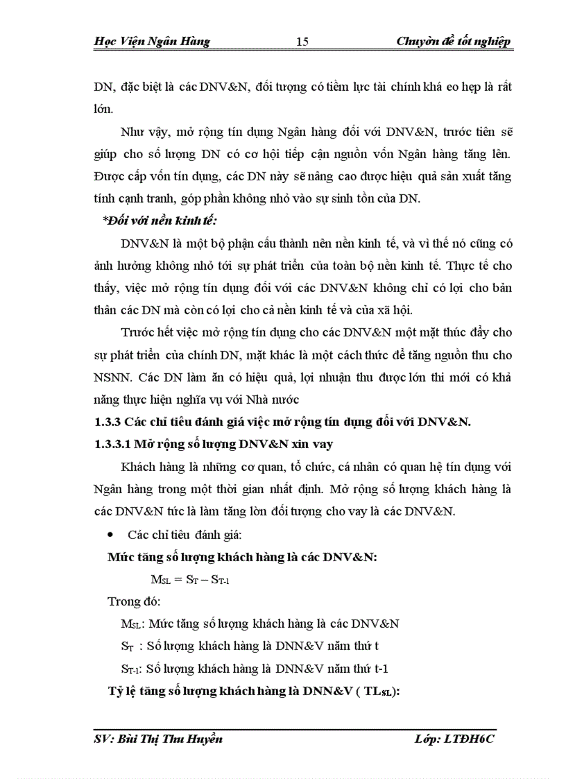 image for page Giải pháp mở rộng tín dụng đối với doanh nghiệp vừa và nhỏ tại NHNo PTNT Thăng Long