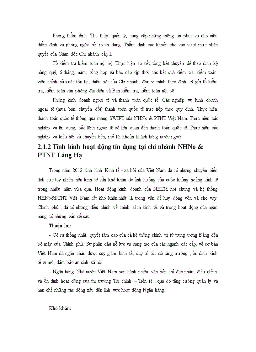 image for page Giai pháp nâng cao chất lượng tín dụng tại Ngân Hàng Nông Nghiệp và Phát Triển Nông Thông chi nhánh Láng Hạ Hà Nôi
