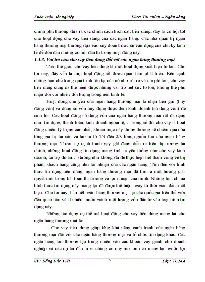image for page Giải pháp nhằm nâng cao chất lượng cho vay tiêu dùng tại ngân hàng thương mại cổ phần Kỹ thương Việt Nam Techcombank chi nhánh Hoàng Quốc Việt