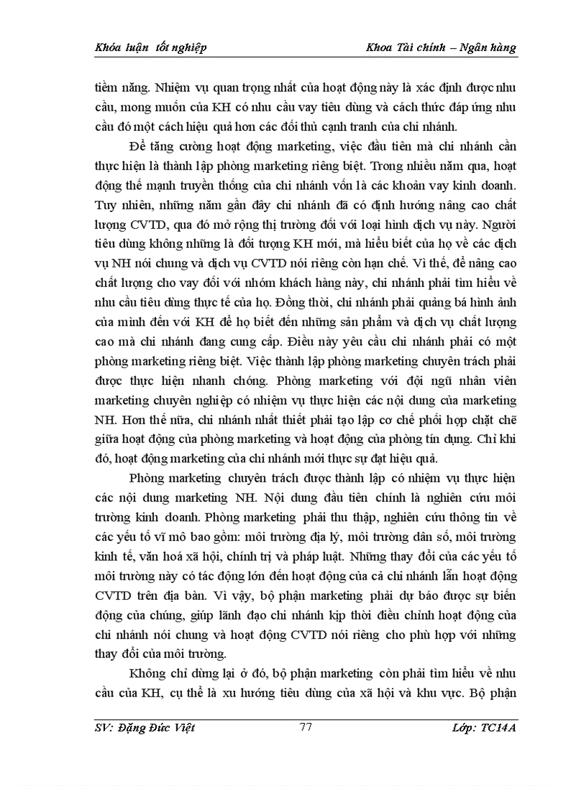 image for page Giải pháp nhằm nâng cao chất lượng cho vay tiêu dùng tại ngân hàng thương mại cổ phần Kỹ thương Việt Nam Techcombank chi nhánh Hoàng Quốc Việt