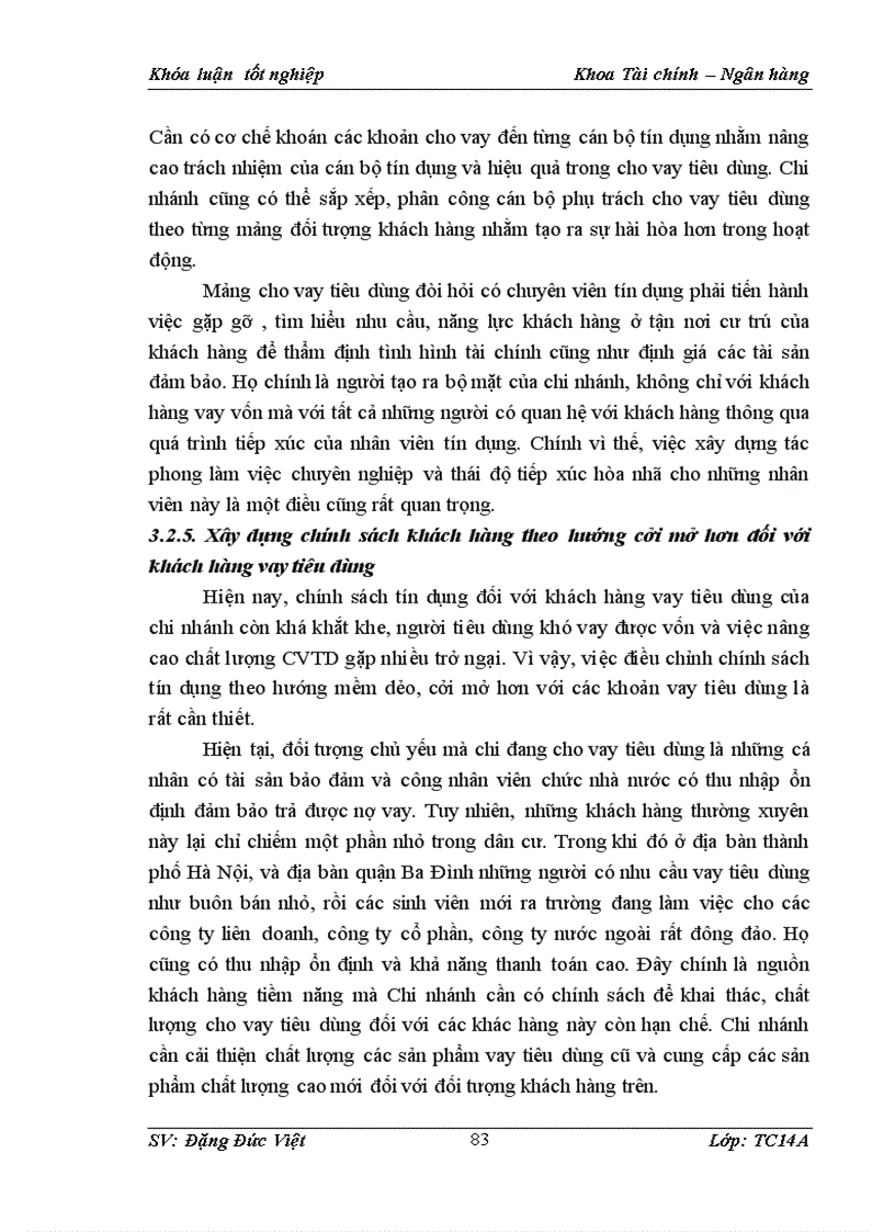 image for page Giải pháp nhằm nâng cao chất lượng cho vay tiêu dùng tại ngân hàng thương mại cổ phần Kỹ thương Việt Nam Techcombank chi nhánh Hoàng Quốc Việt