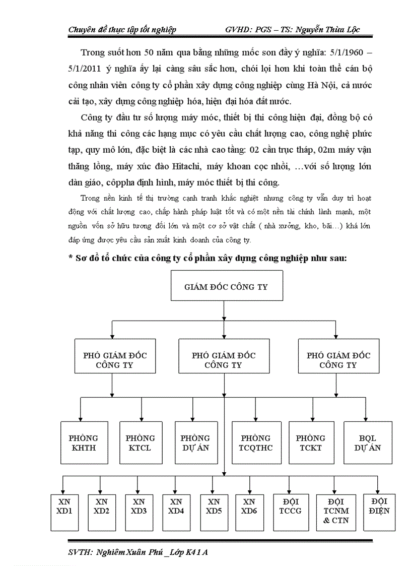 image for page Bảo đảm vật tư cho sản xuất tại công ty cổ phần xây dựng công nghiệp